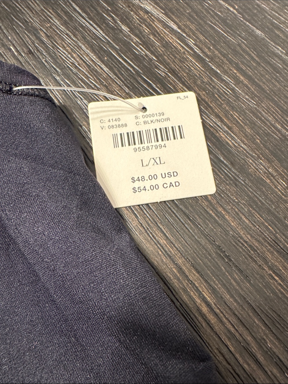 Anthropologie Navy Sleeveless Mock Neck Bodysuit - Picture 2 of 5